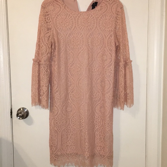 Blush floral dress - Picture 1 of 2